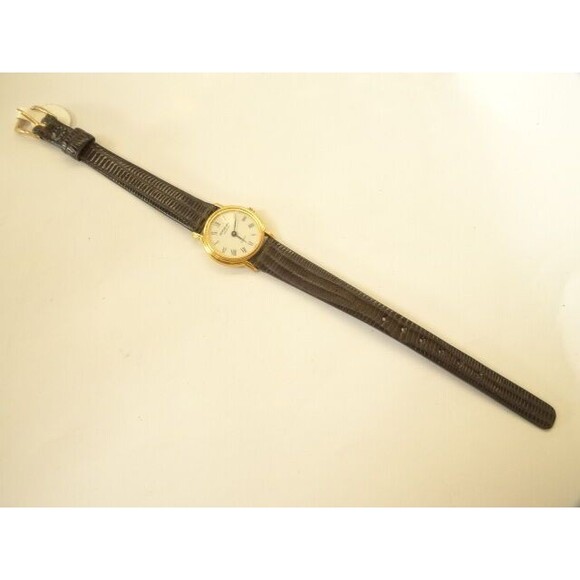 Raymond Weil Model 5718 20mm 18k Gold EP Quartz Watch White Roman Dial main image 5